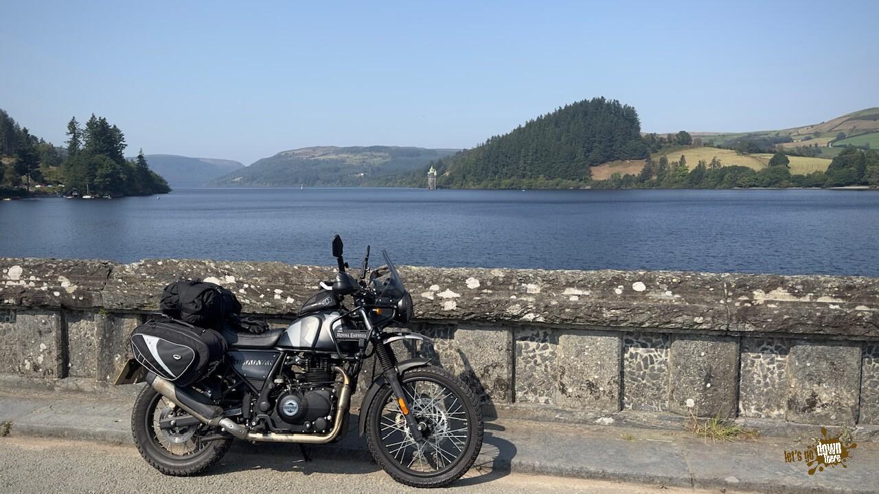 Royal Enfield Himalayan At Lake Vyrnwy