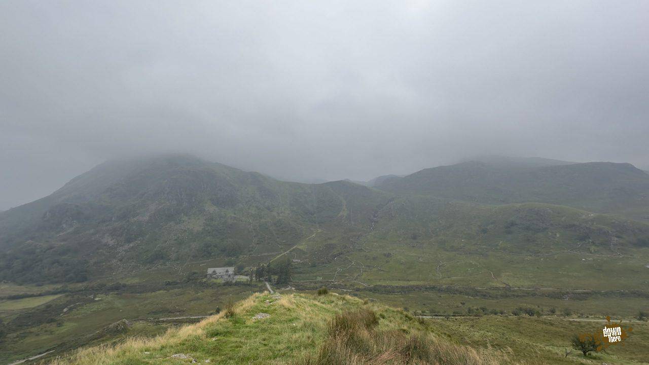 Llanberis Pass from viewpoint
